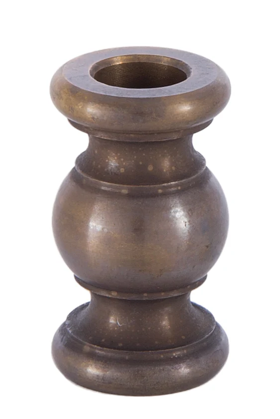1 1/2 Inch Antique Brass Spindle, 1/8 IP Slip (20858A)