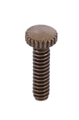 6-32 thread Antique Brass Finish Thumb Lantern Screw, 1/2" thread length (20919A)