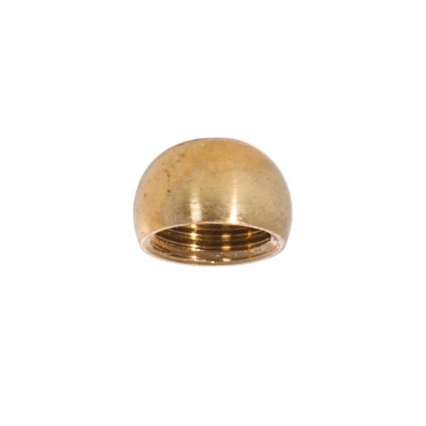 1/2 Inch Dia. Unfinished Brass Ball, 1/8F (21183U)