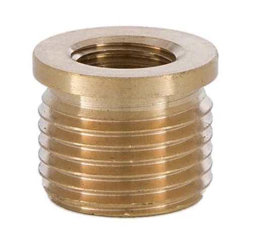 1/2IP (3/4" diameter) to 1/4IP (1/2" diameter) Brass Shoulder Reducer (21145U)