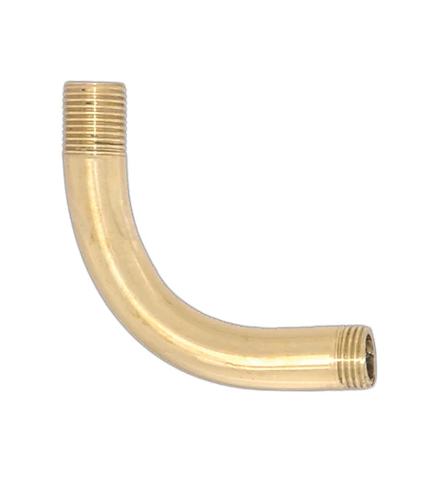 1 3/4" Brass Bent Lamp or Fixture Arm (12063U)