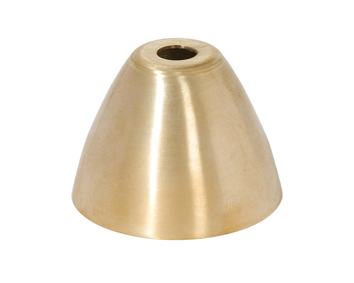 1-3/4 Inch Tall Dome Unfinished Brass Socket Cup, 1/8IP (11654U)