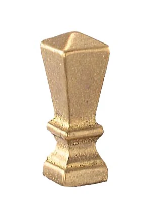 1-3/4" Tall Mission Style Finial Tap 1/8F (10932U)