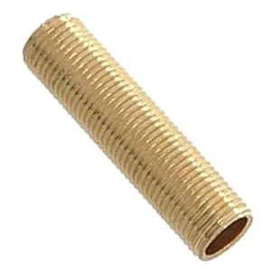 1/4 IP Brass All Thread Nipple - Choice of Size (22208)