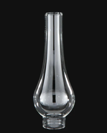 1-5/16" Fitter, 6-3/4" Tall #6 Bombe Clear Chimney (57913)