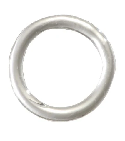 1 5/8" Clear Crystal Ring - No Pin Hole (54747W)
