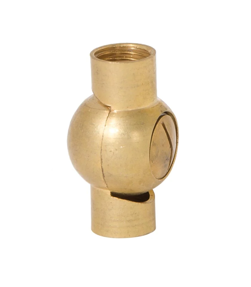 1-5/8 Inch Long Unfinished Die Cast Brass Swivel ,1/4F (20540U) - Image 2