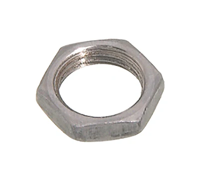 1/8F Unfinished Steel Hexnut, 1/2" Diameter, 1/8" Thick (20701)