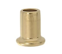 1" Stamped Steel Neck, Brass Plated, 1/8 IP Slip (20963)