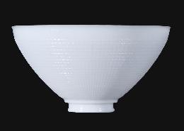 10 inch I.E.S Opal Glass Reflector Shade, 2-7/8 inch fitter (08392) - Image 9