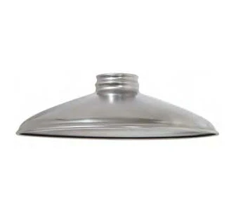 10" Industrial Style Metal Lampshades with 2-1/4 Inch Lip Fitter, Choice of Color (08382A) - Image 9
