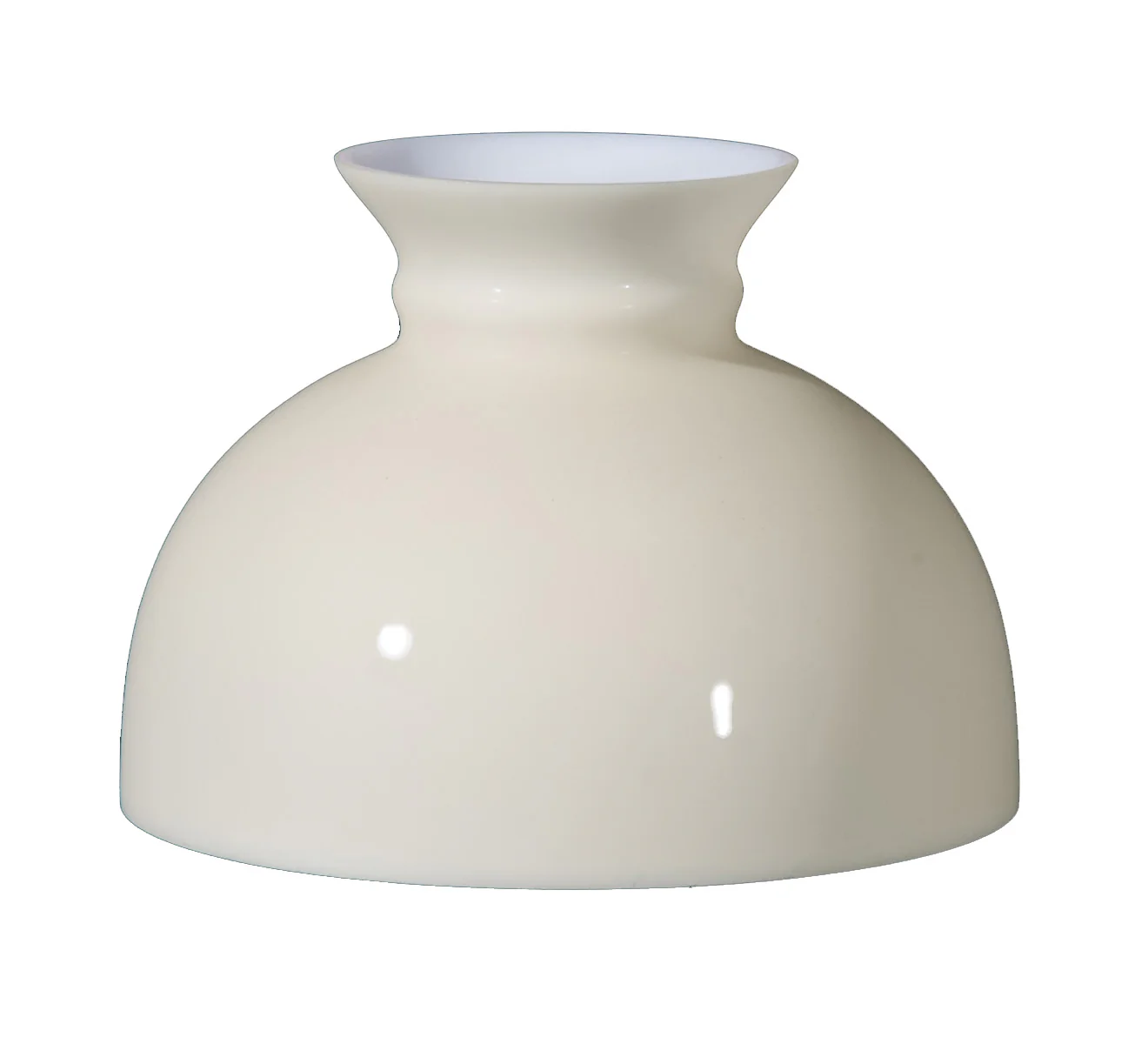 Opal Glass Student Shade, Cream Tint, 10 inch fitter (01160)