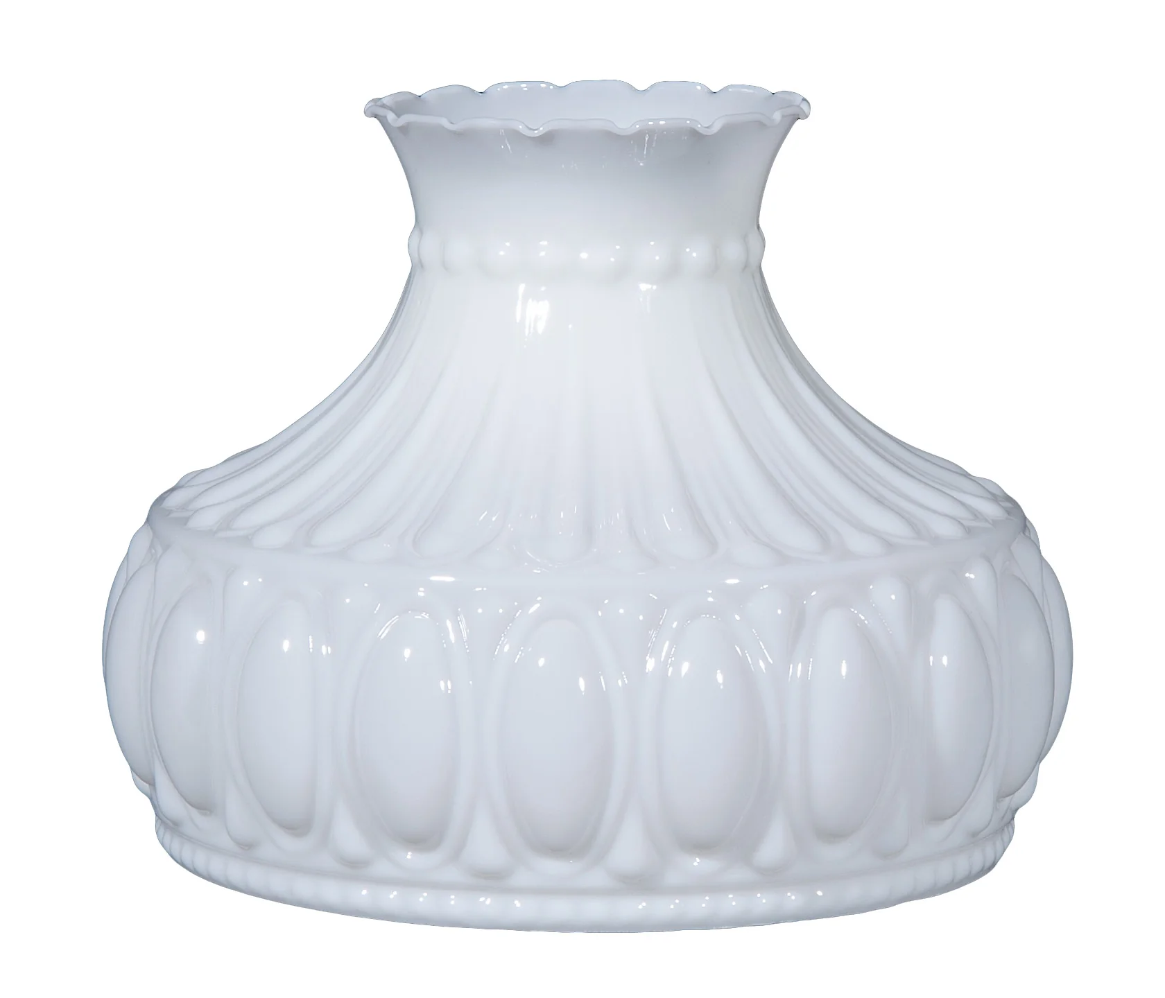 Opal Shade For Aladdin, 10 inch fitter (06525)