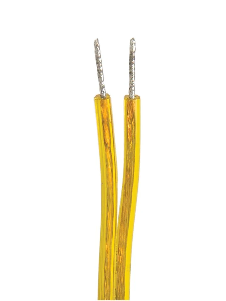 12 Ft. Clear Gold 18/2 SPT-2 Plastic Covered Lamp Cord Set, Tinned (46822GT) - Image 2