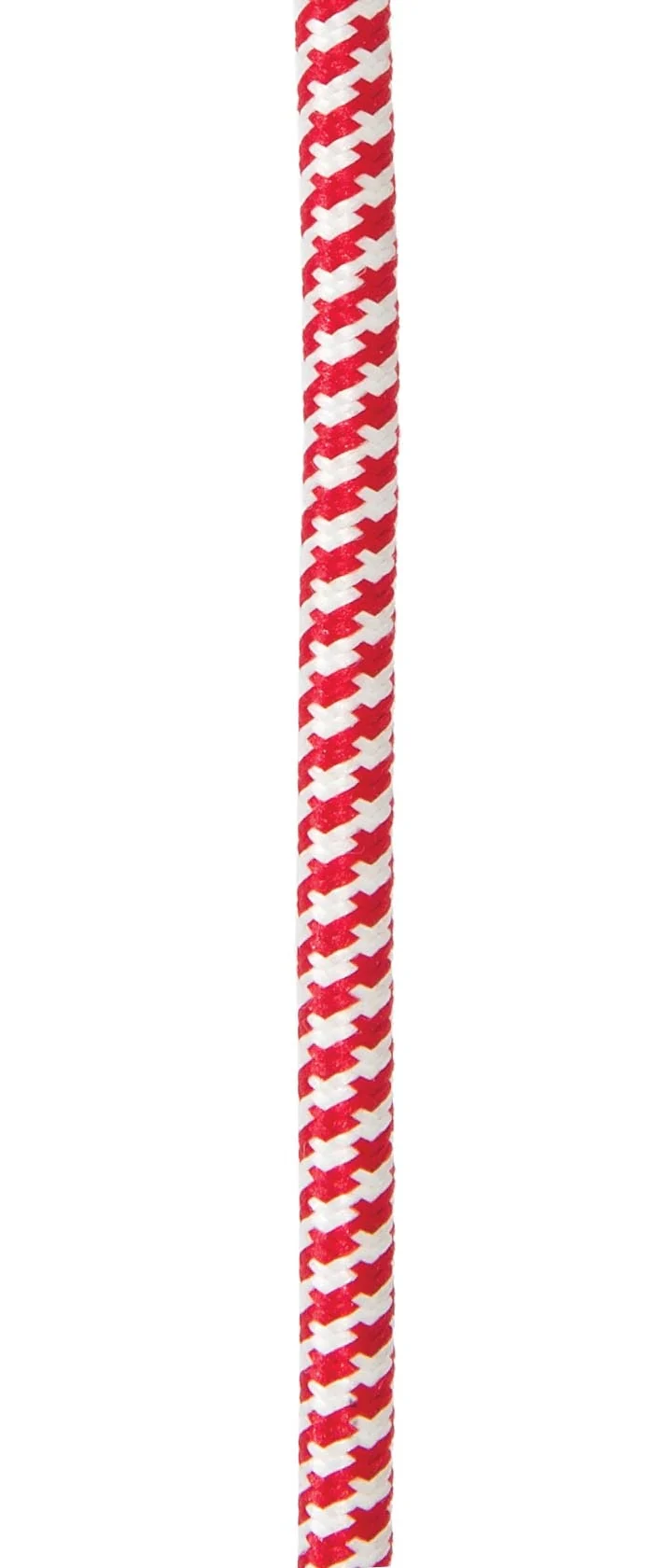 18/3 SVT-B Red and White Hounds-Tooth Pattern Rayon Covered Fabric Lamp Cord, 3-Wire, Choice of Length (46596) - Image 3