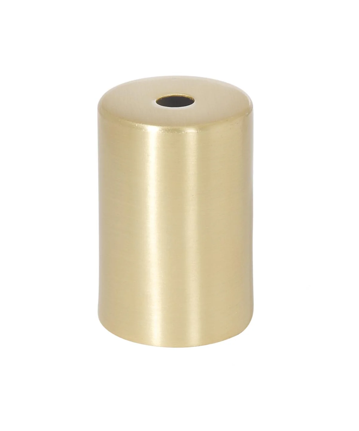 2-1/2 Inch Tall Satin Brass Finish Lamp Socket Cup, 1/8 IP (11661TSB)