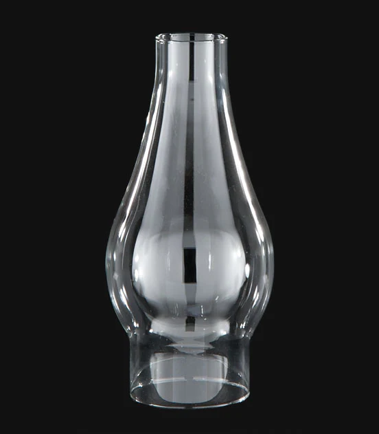 2-1/2" Fitter, 7-1/2" Tall Clear Chimney Globe (57920)