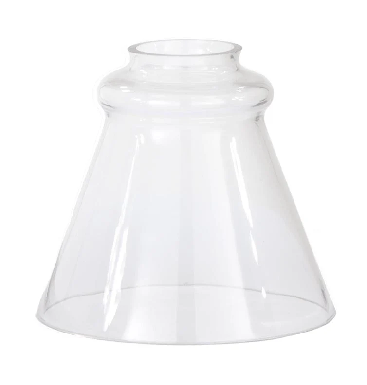 2-1/4" Fit Clear Fixture Shade, 5-3/4" Diameter, 5-1/8" Height (08568C)