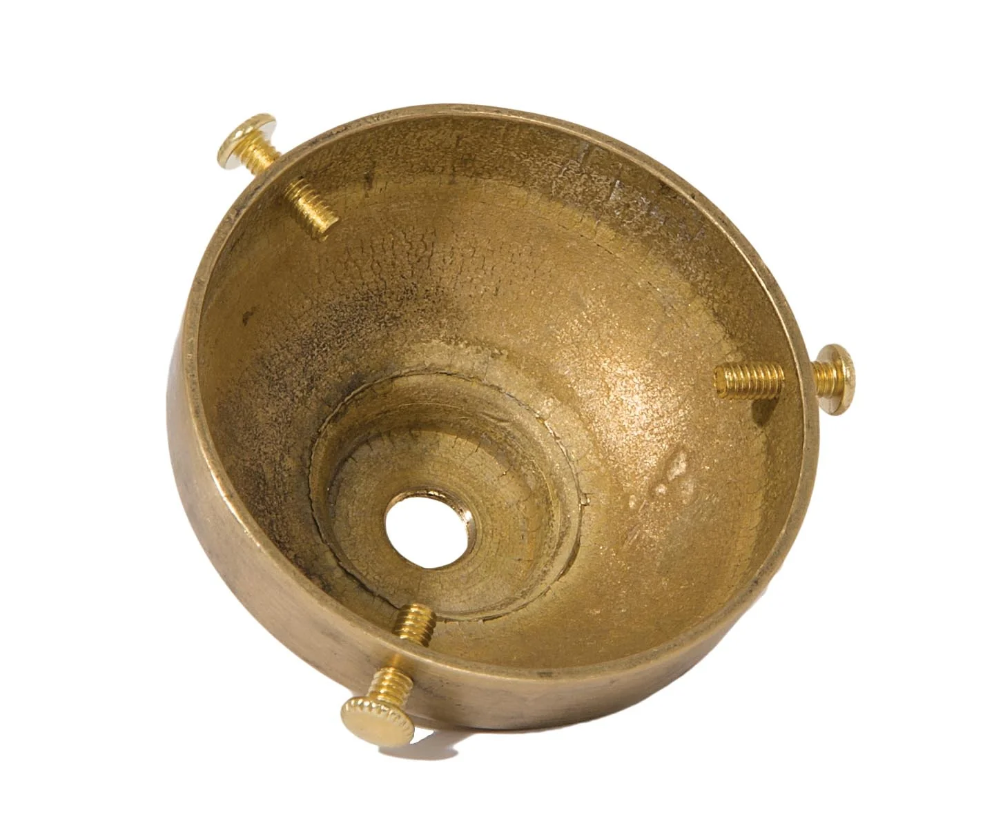 2-1/4" Fitter Die Cast Brass Shade Holder, 1/8F Tap, Unfinished (10697U) - Image 3