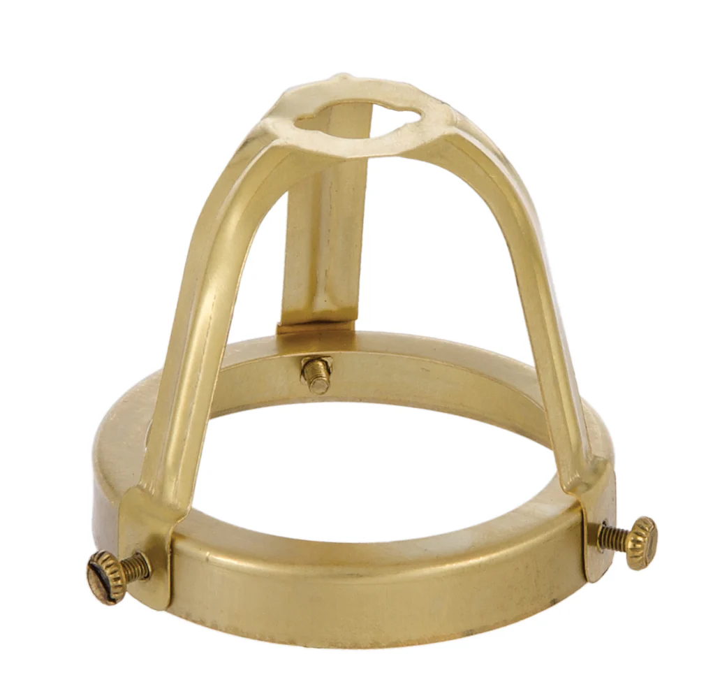 2 1/4 Inch Brass Shade Holder (10741U)