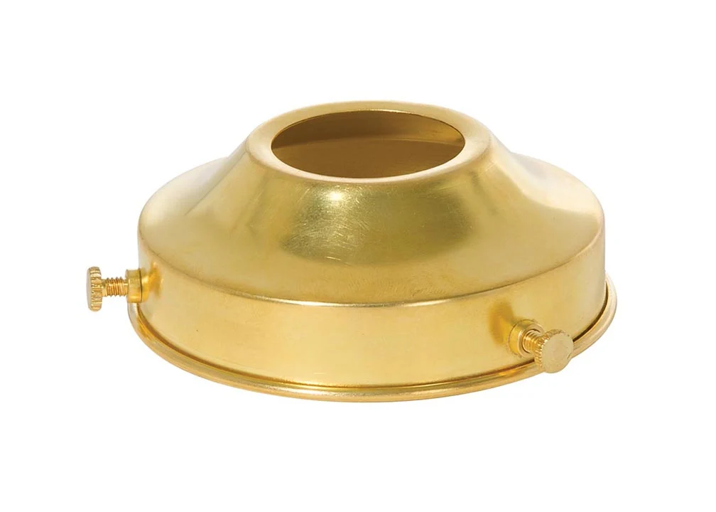 3-1/4 Inch Fitter Unfinished Brass Shade Holder (10744U)