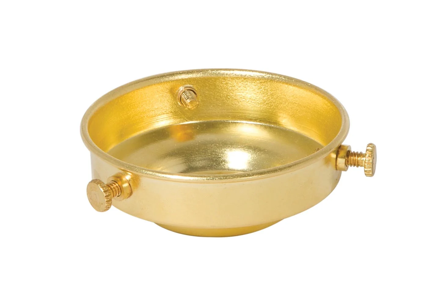 2-1/4 Inch Fitter Unfinished Brass Shade Holder, 1/8IP (10699U) - Image 2