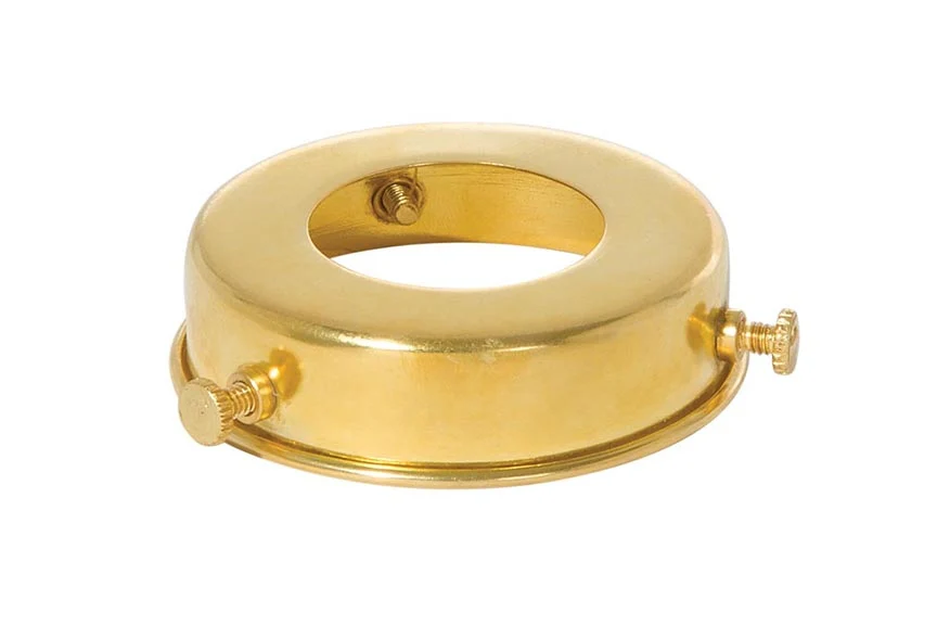 2-1/4 Inch Fitter Unfinished Brass Shade Holder (10704U)