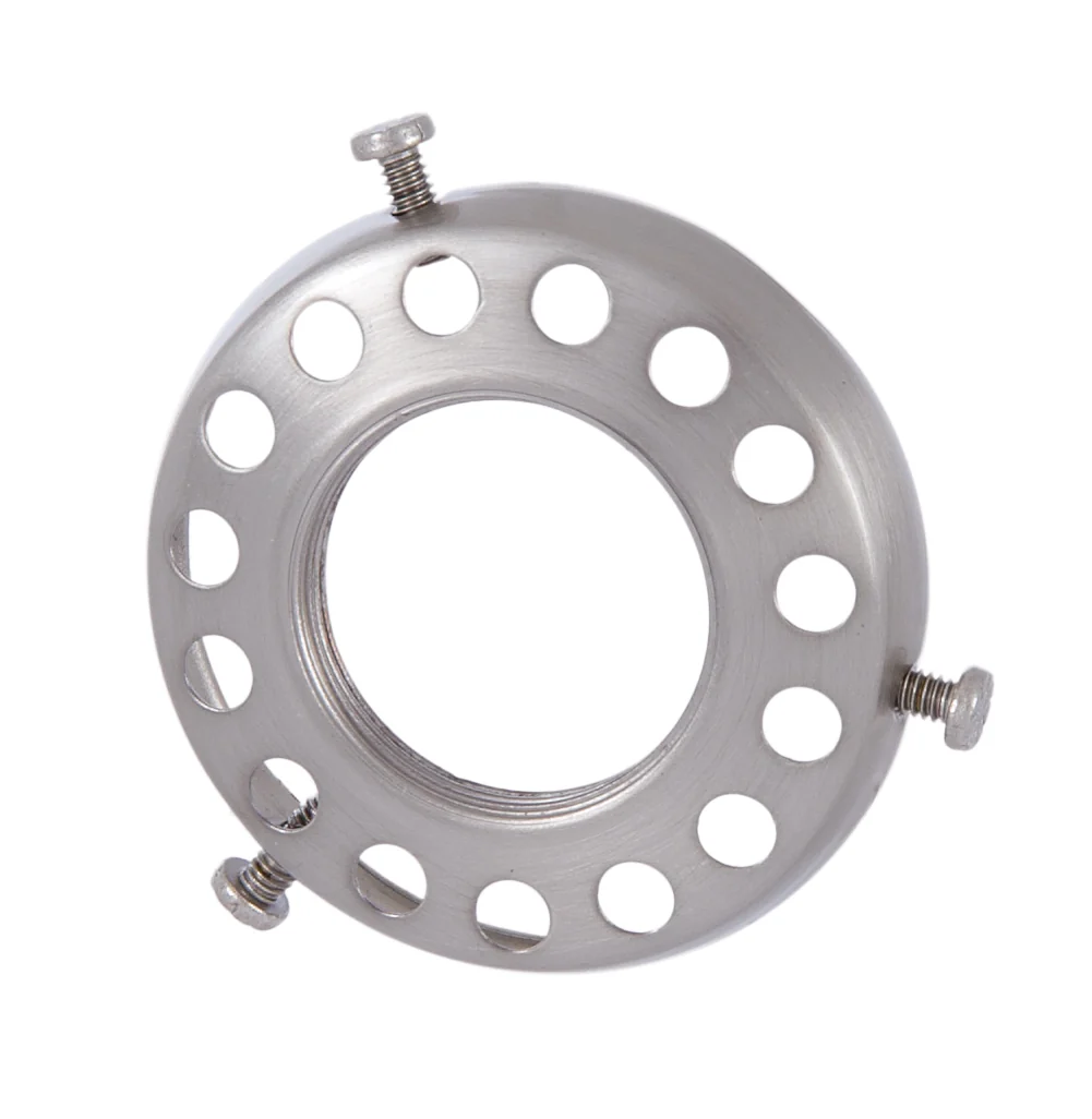 2 1/4 Inch Satin Nickel Shade Holder (10786SN)