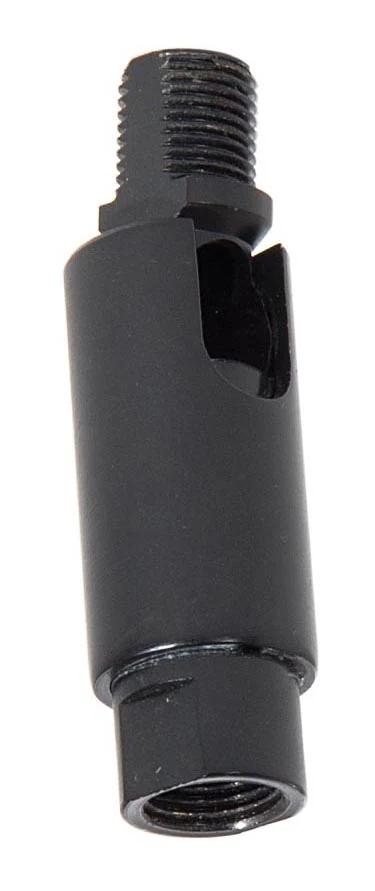 2-1/4 Inch Tall Satin Black Finish Brass Adjustable Swivel, 1/8MF (20518BK)