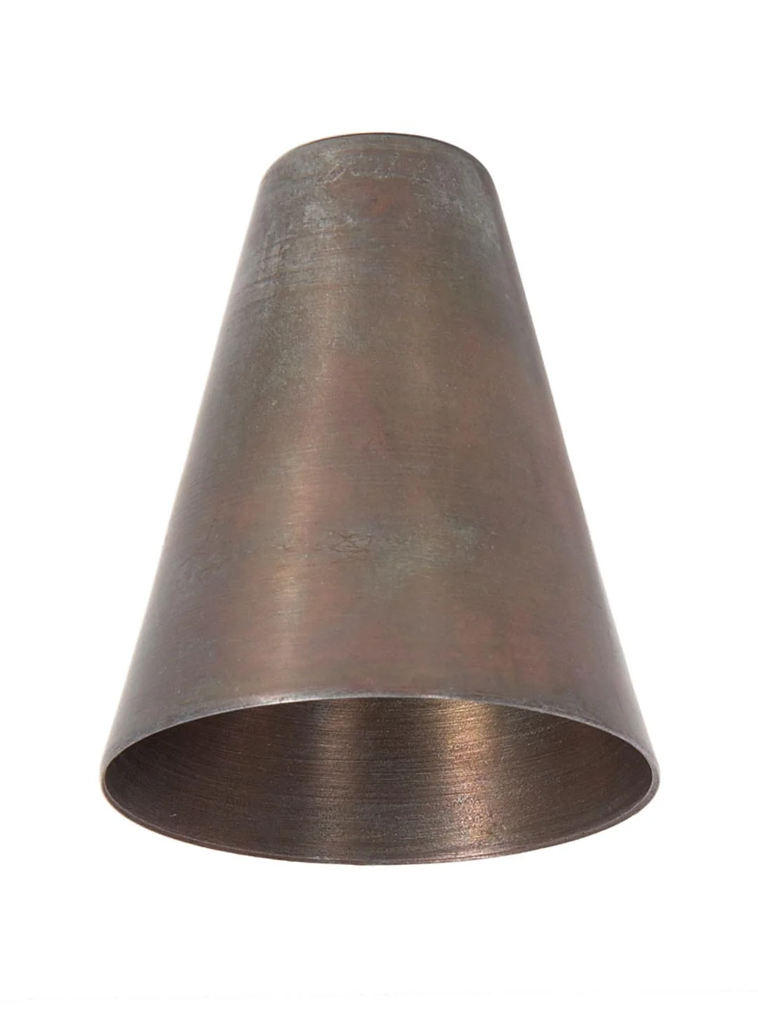 2-3/8 Inch Tall, Unfinished Steel Cone Stamped Socket Cup for Candelabra Sockets, 1/8IP (11655S) - Image 2