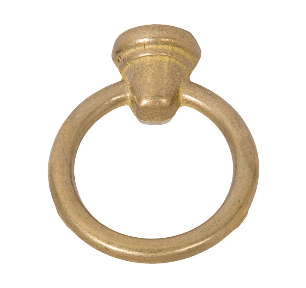 2-5/16" Tall Heavy Cast Brass Loop, No Wire Way, 1/8F Tap (21194U)