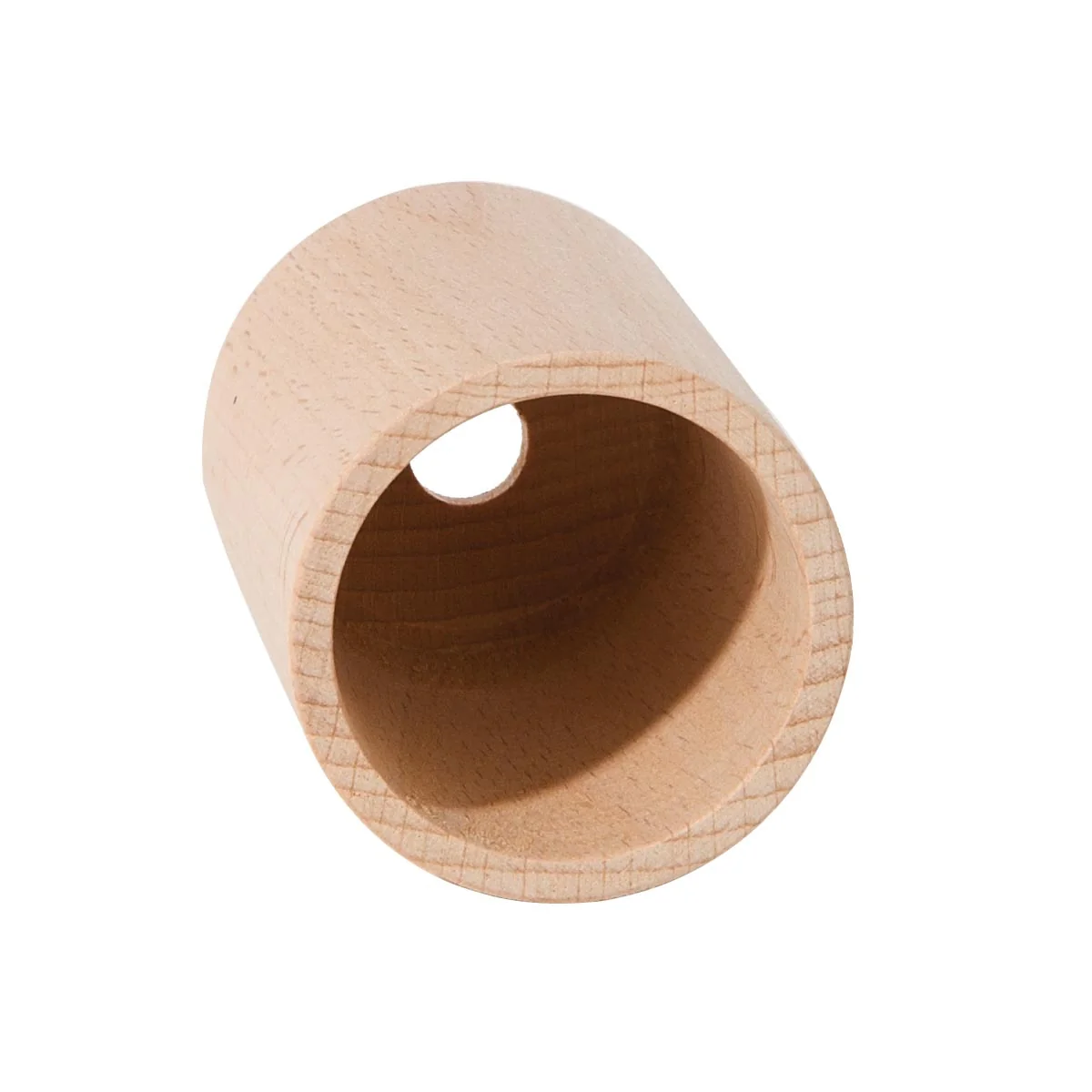 2-5/8 Inch Tall Unfinished Beech Wood Socket Cover (11664U) - Image 3