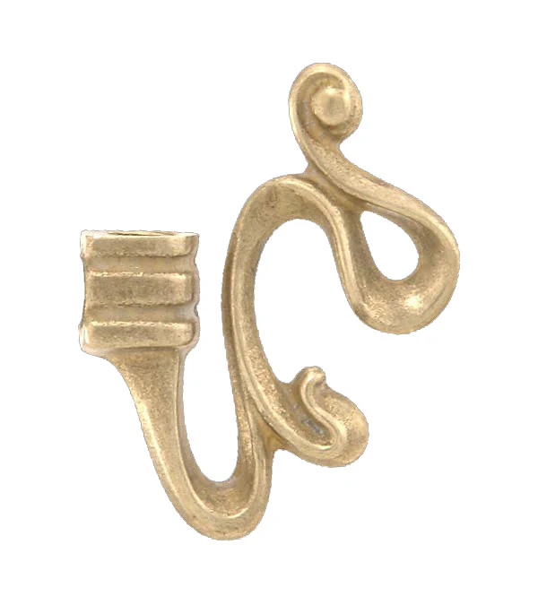 2 5/8" X 2 1/8" Cast Brass Armback, 1/8F X 1/8F (10480U)