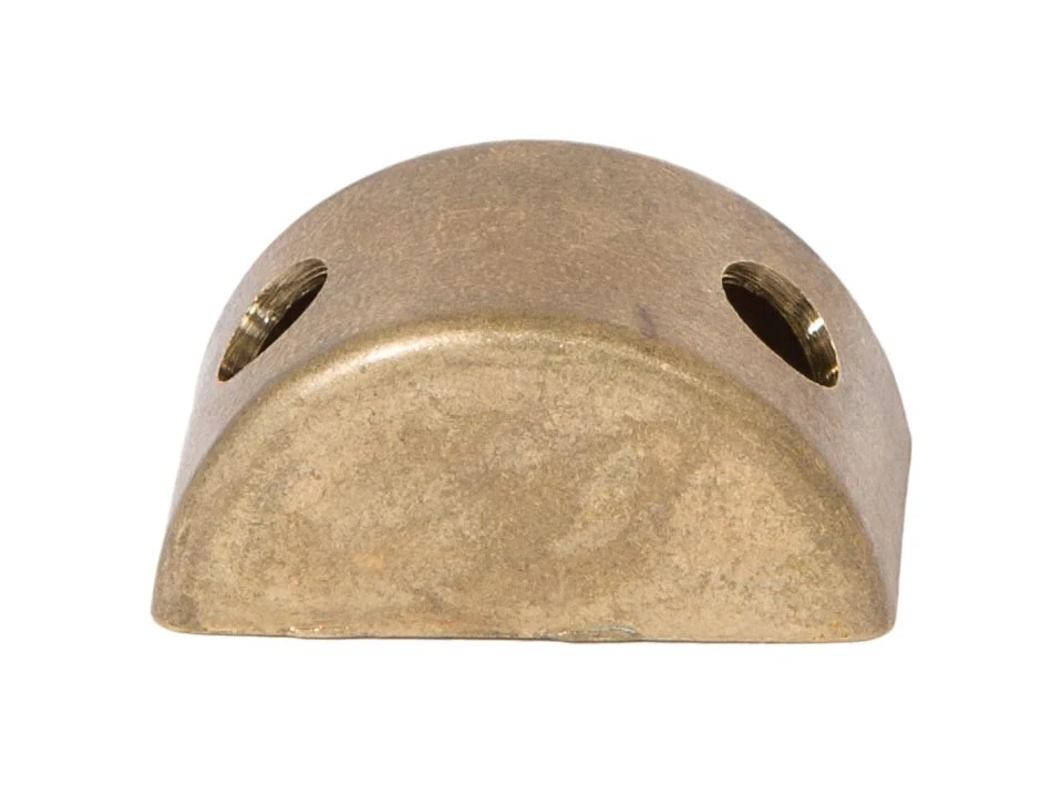 2-Arm Die Cast Brass Wall Plate Cluster Body, 1/8IP Slip, Unfinished (10446U2) - Image 2