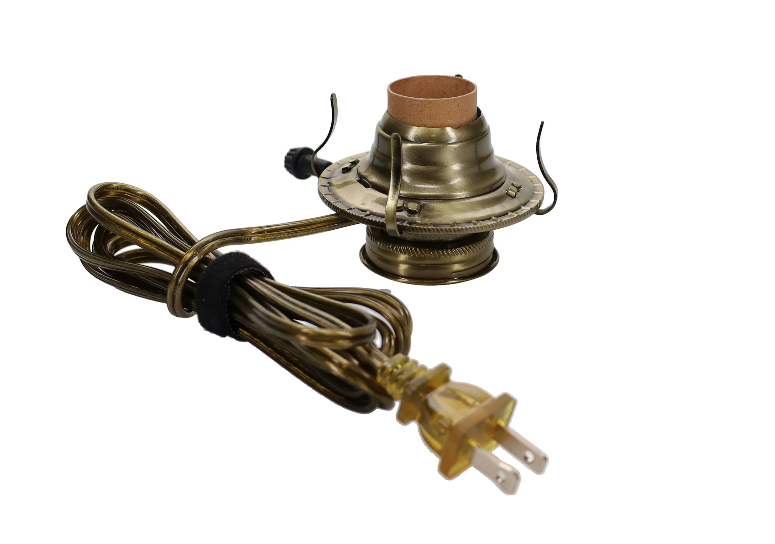 #2 Antique Brass Plated Electric Burner, Choice of Cord Color (30300) - Image 10