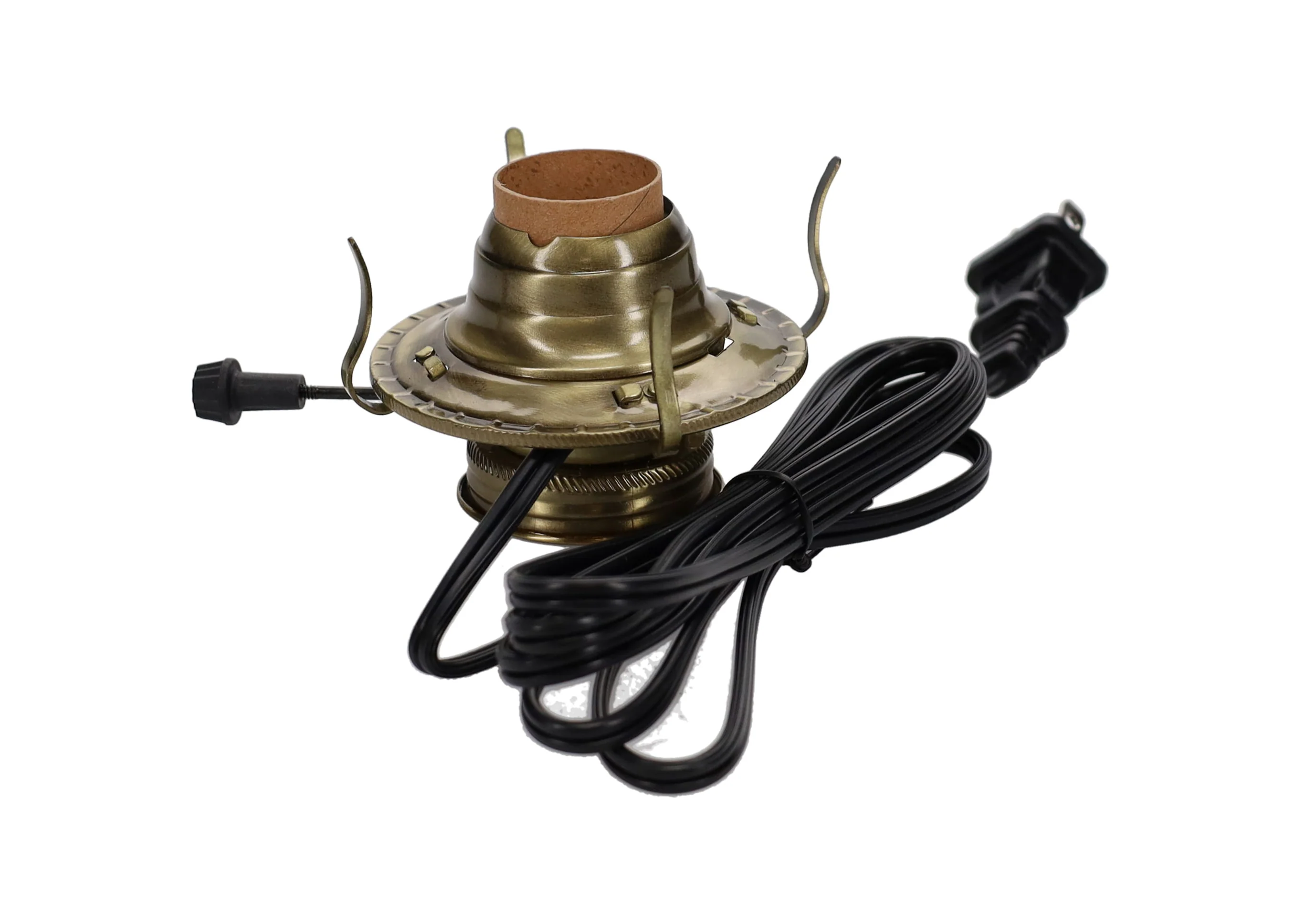 #2 Antique Brass Plated Electric Burner, Choice of Cord Color (30300) - Image 11