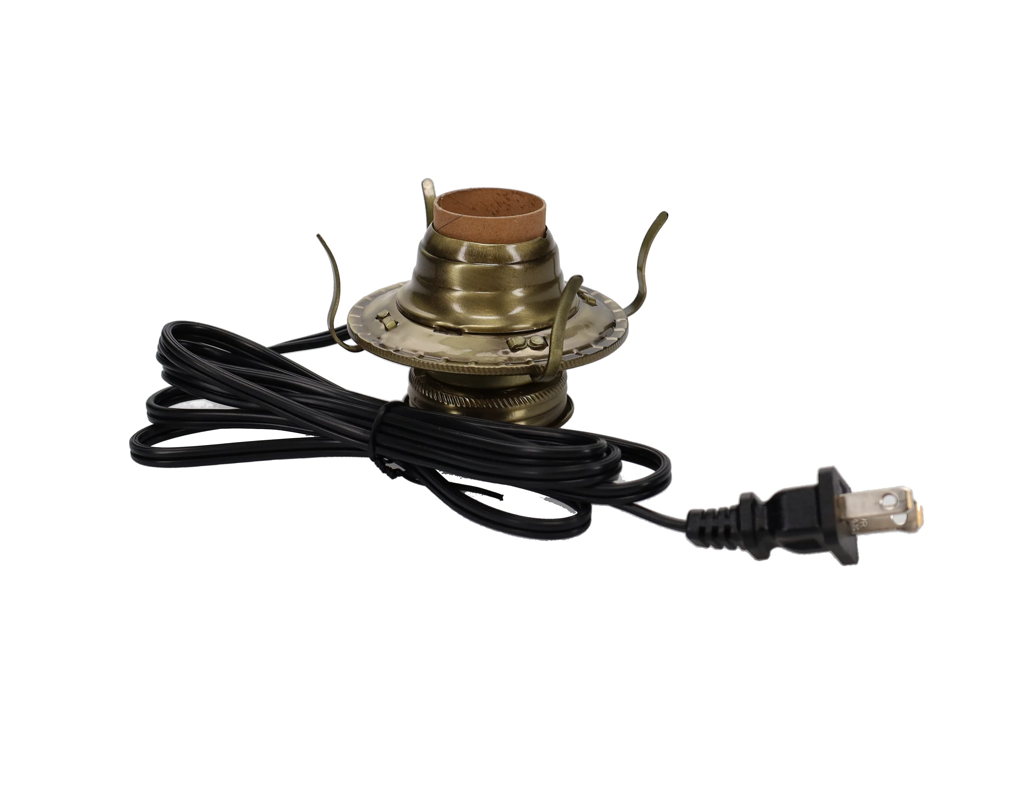 #2 Antique Brass Plated Electric Burner, Choice of Cord Color (30300) - Image 12