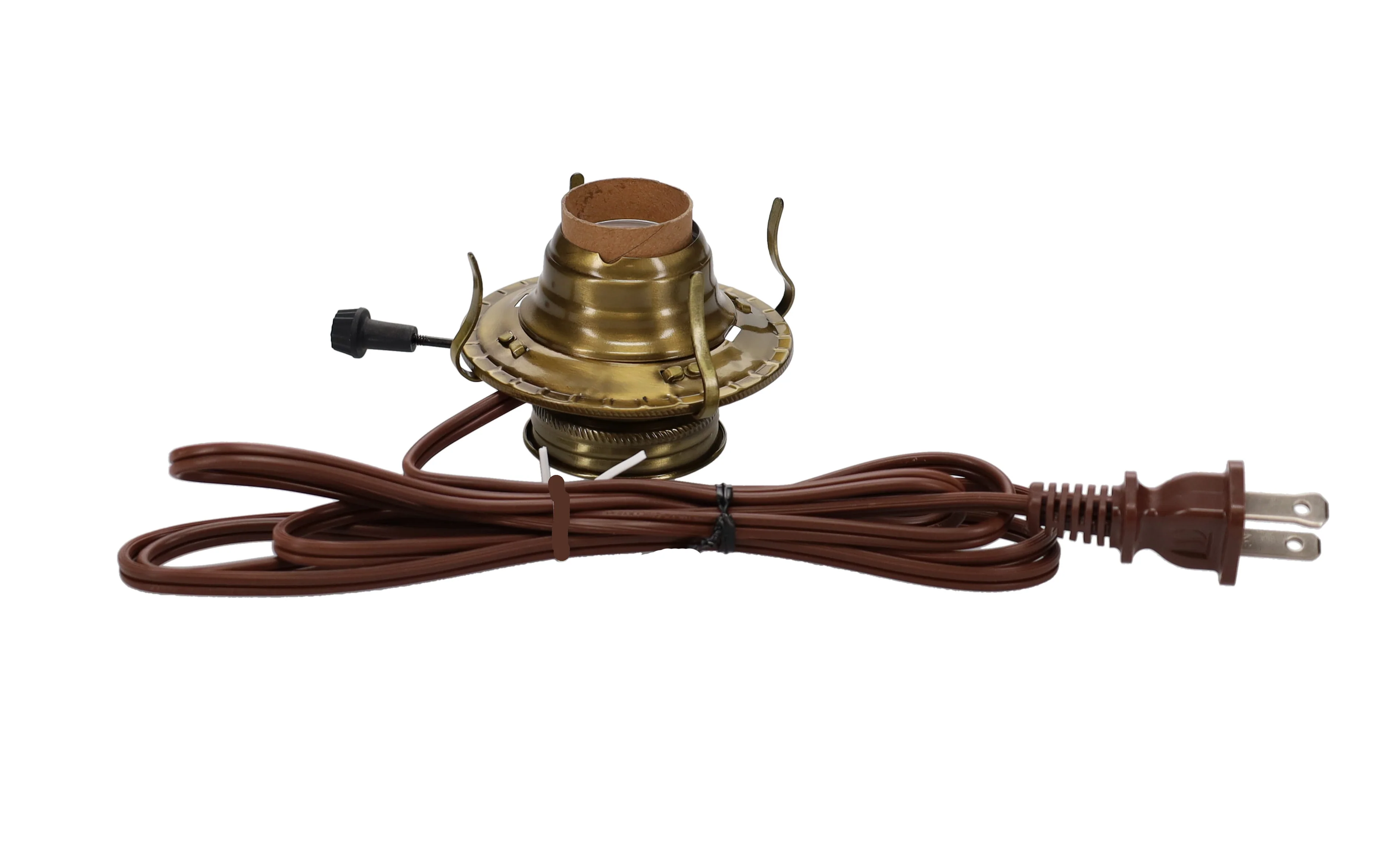 #2 Antique Brass Plated Electric Burner, Choice of Cord Color (30300) - Image 13