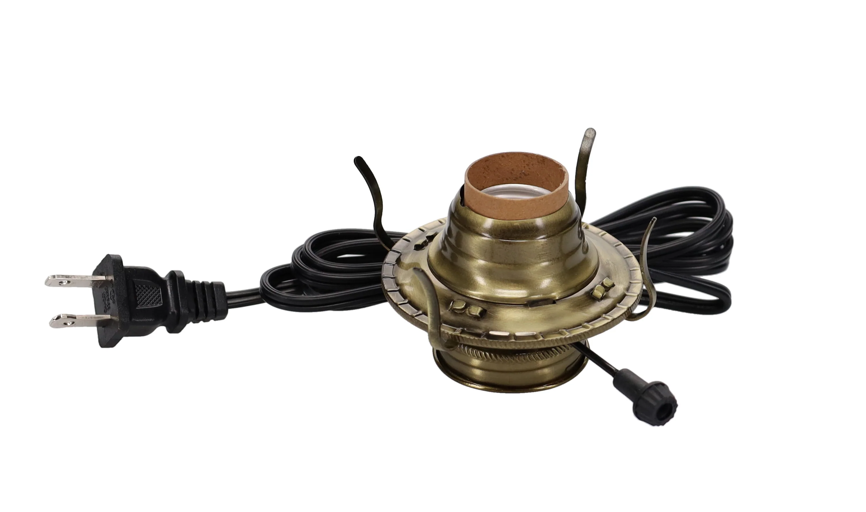 #2 Antique Brass Plated Electric Burner, Choice of Cord Color (30300) - Image 3