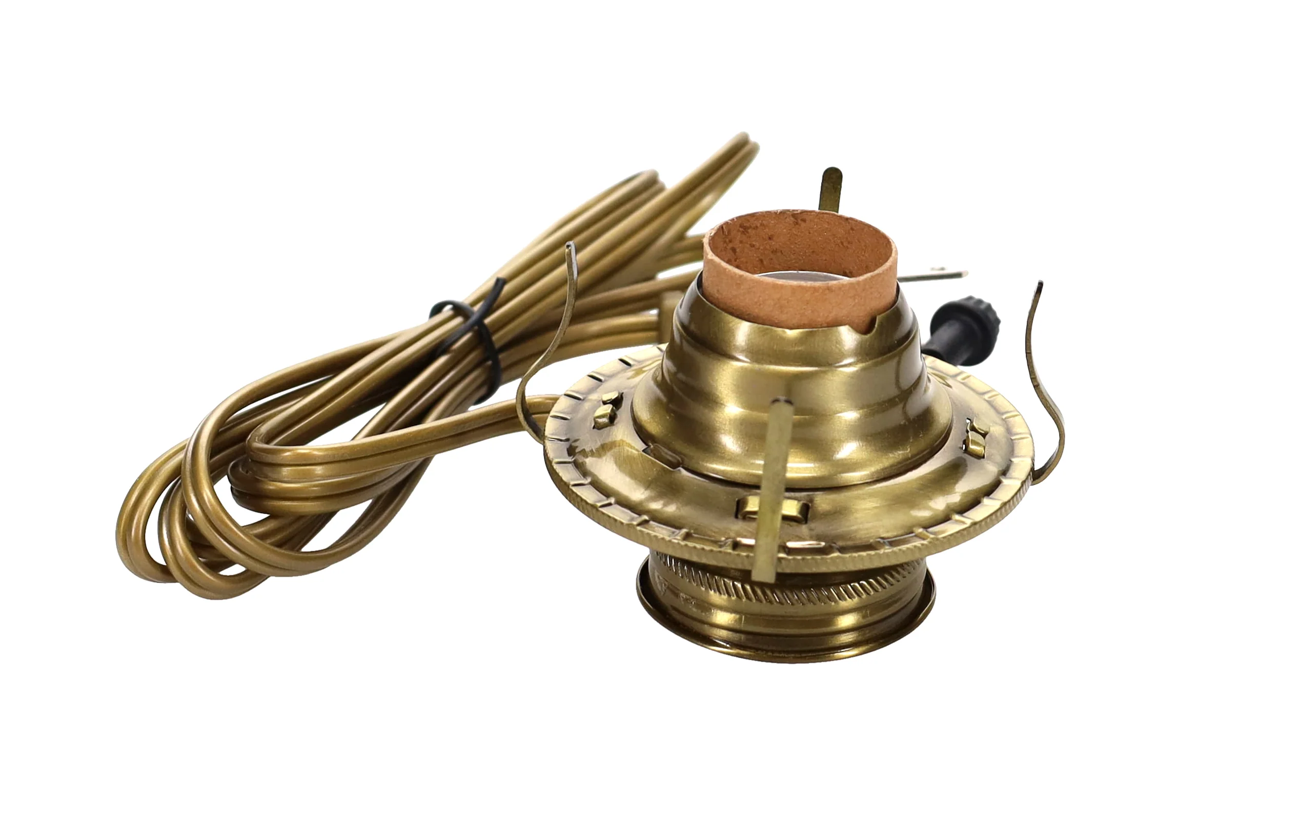 #2 Antique Brass Plated Electric Burner, Choice of Cord Color (30300) - Image 7