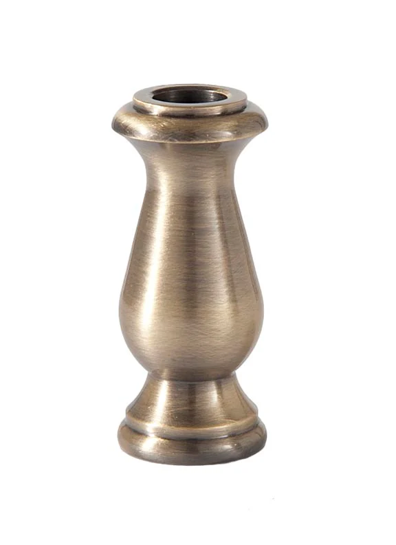 2 Inch Antique Brass Spindle 1/8 IP Slip (20862A)