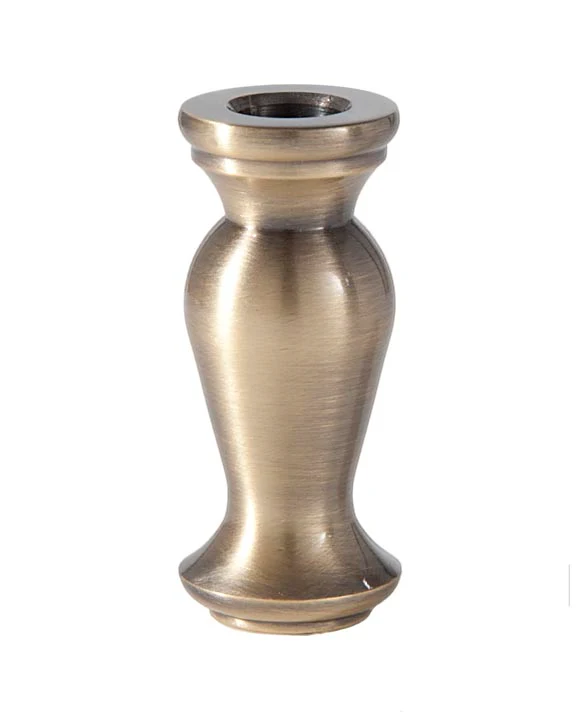 2 Inch Antique Brass Spindle 1/8 IP Slip (20862A) - Image 2