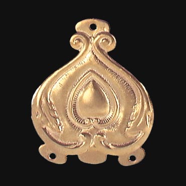 2" Stamped Brass Chain Connector (20978)