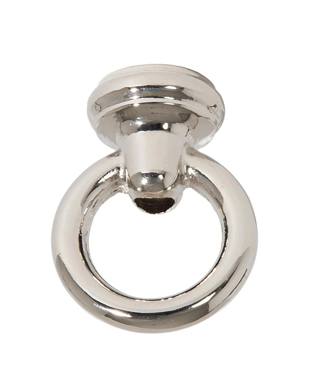 2" Tall Heavy Duty Loop With Wire Way, 1/4F Tap, Polished Nickel (20848N)