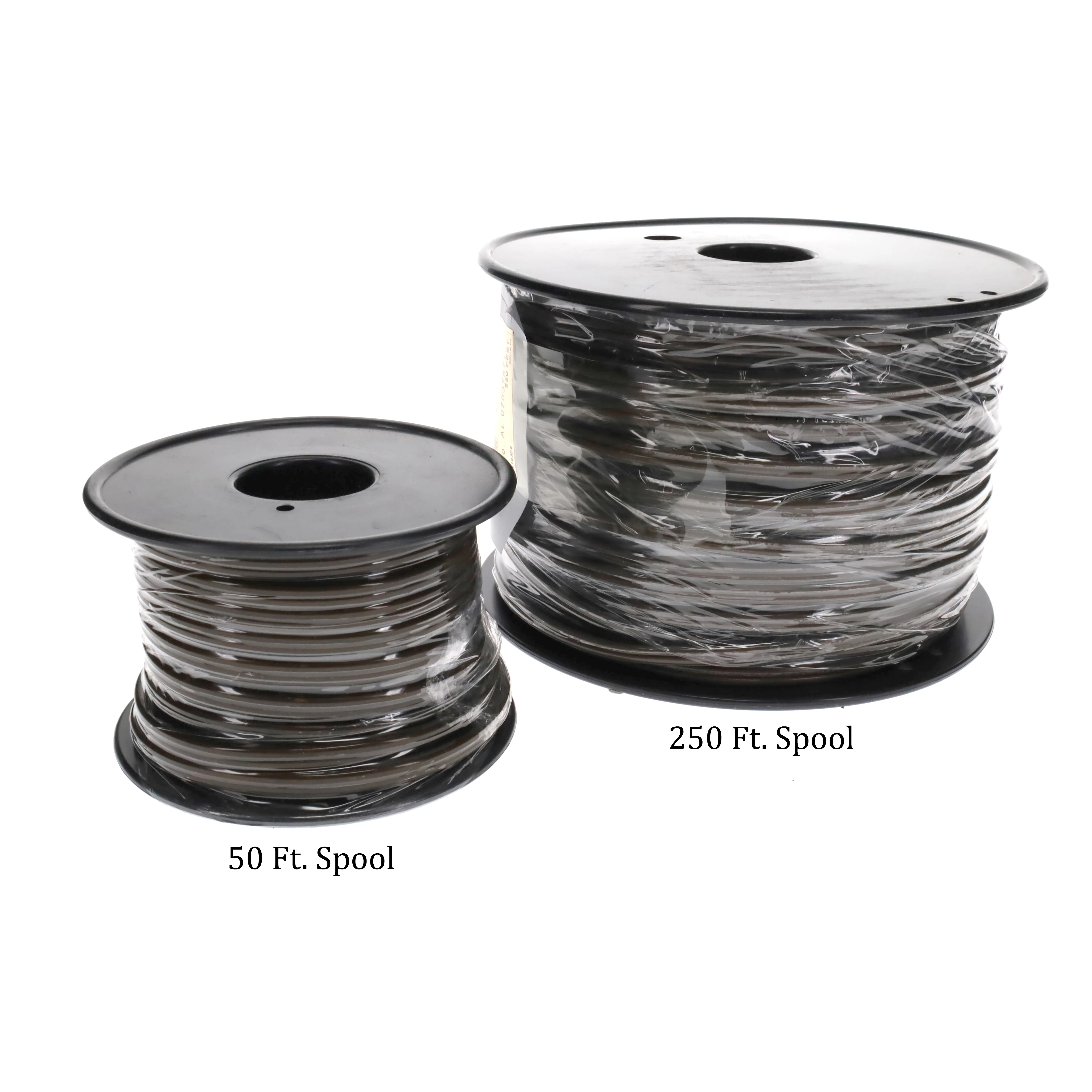 250 Ft. and 50 Ft. Spools, 18/2, SPT-1 General Purpose, Plastic Covered Lamp Cord - Wire, 105 degree C, 300V - CHOICE of 4 COLORS (46604)