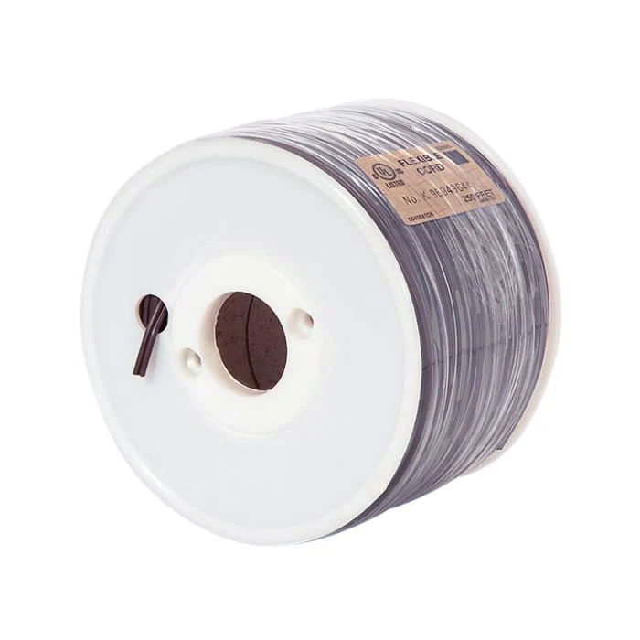 250ft. Spool, 20/2 SPT-1 Thin Plastic Covered Cord, Choice of Color (46664BK) - Image 3