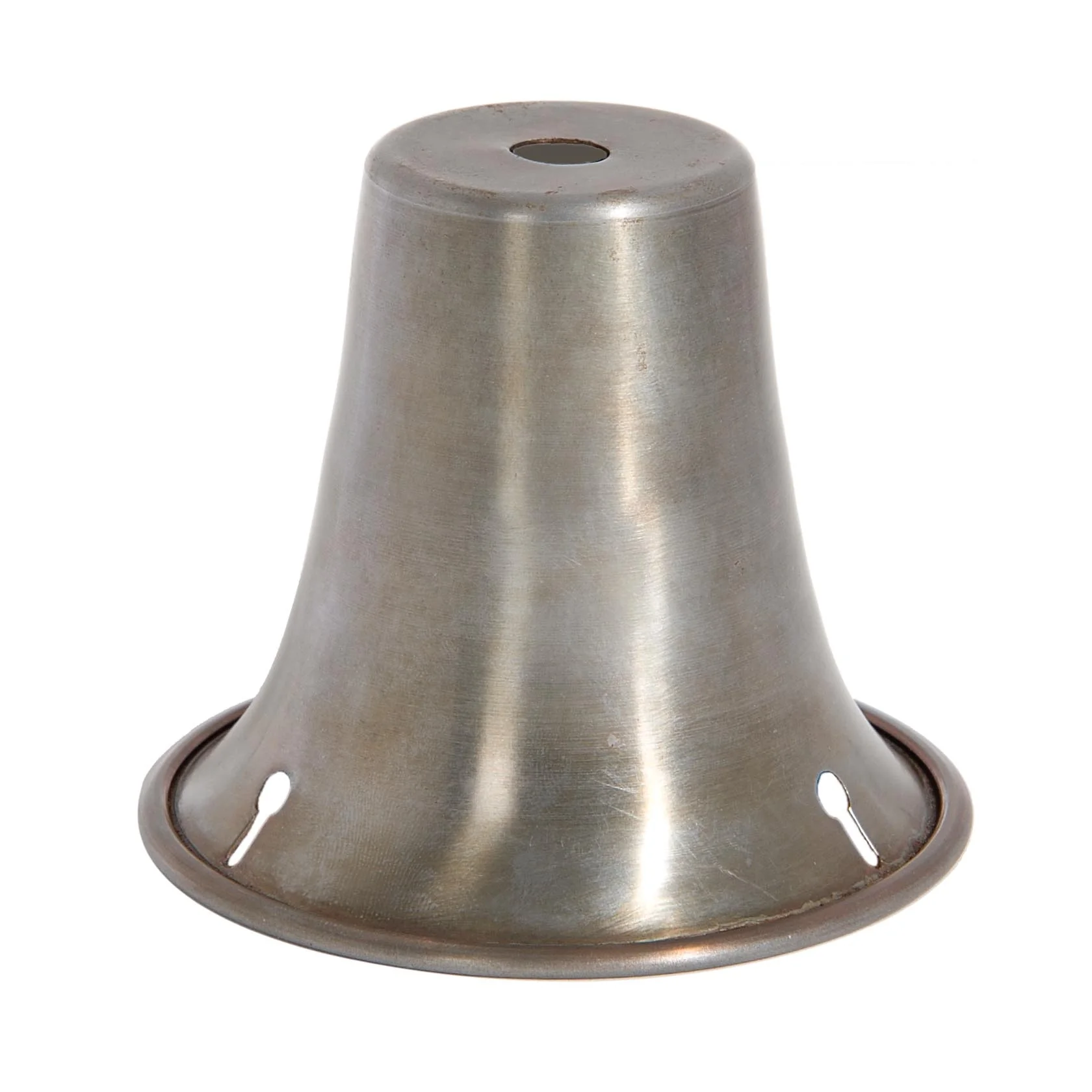 3-1/2 Inch Outer Diameter Unfinished Steel Bead-Chain Shade Holder, 1l8 IP Slip (10914S)