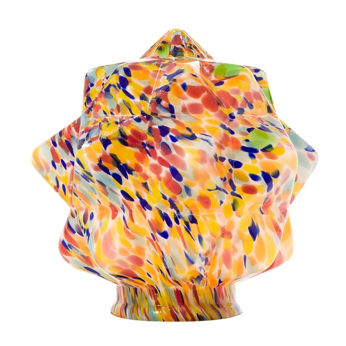 3 1/4" fitter, Art Deco Starburst Globe - Starburst Shade, 7 inch diameter (08960)