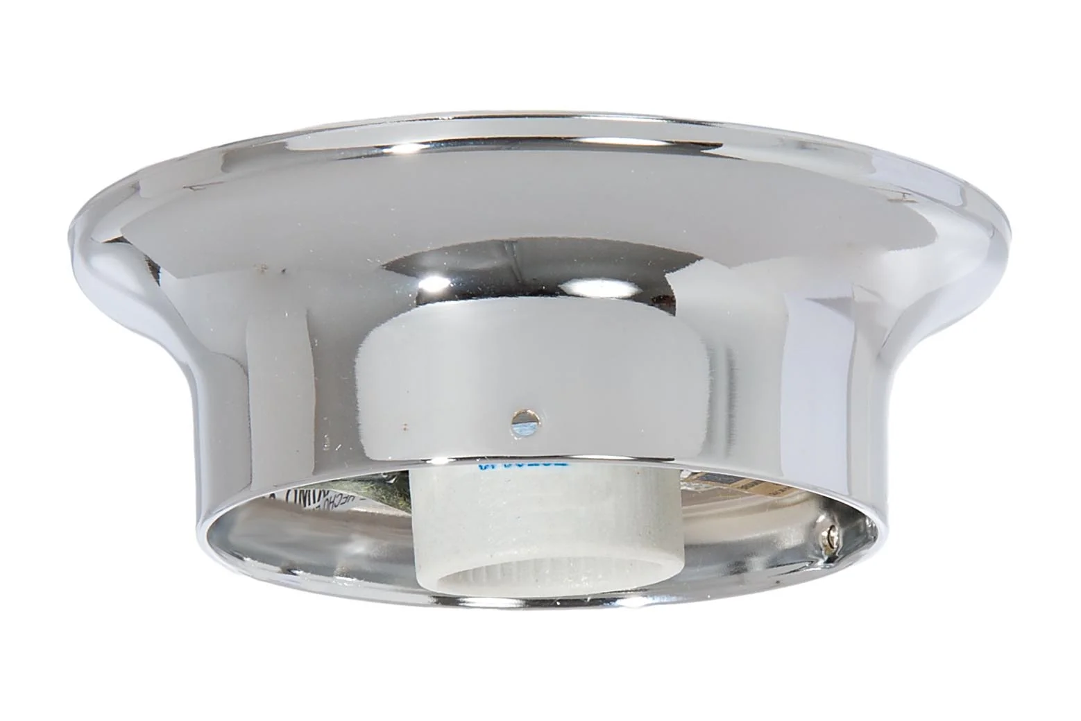 3-1/4" Fitter Chrome Finish Fixture Holder, Hardware & High Heat Porcelain Socket (11754CH)