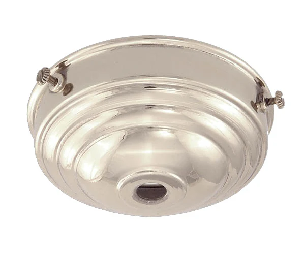 3 1/4" fitter, Nickel Finish Deco Style Holder (11588N)